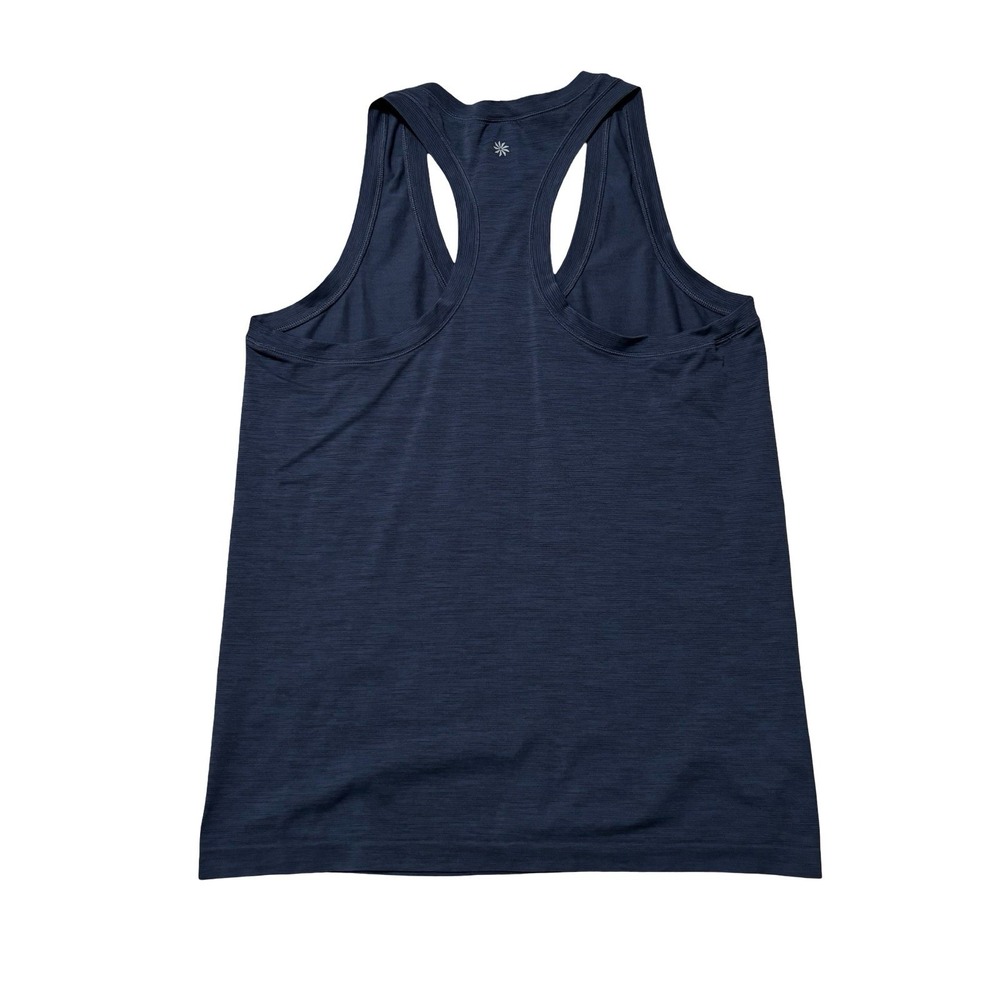 Athleta Women's Racerback Tank Top Blue Size Large 18 x 27 - Picture 2 of 5